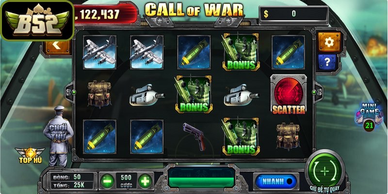 Call Of War B52Club Khám Phá Trải Nghiệm Giải Trí Đỉnh Cao 3 Tìm hiểu ngay cơ chế biểu tượng đặc biệt đầy hấp dẫn