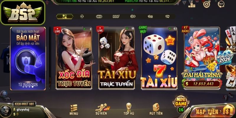 Tài Xỉu B52Club là game chơi cực HOT
